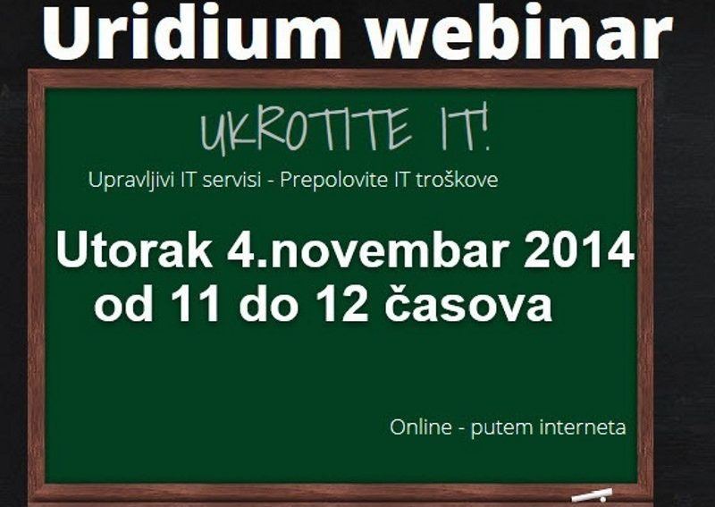 Webinar Upravljivi servisi