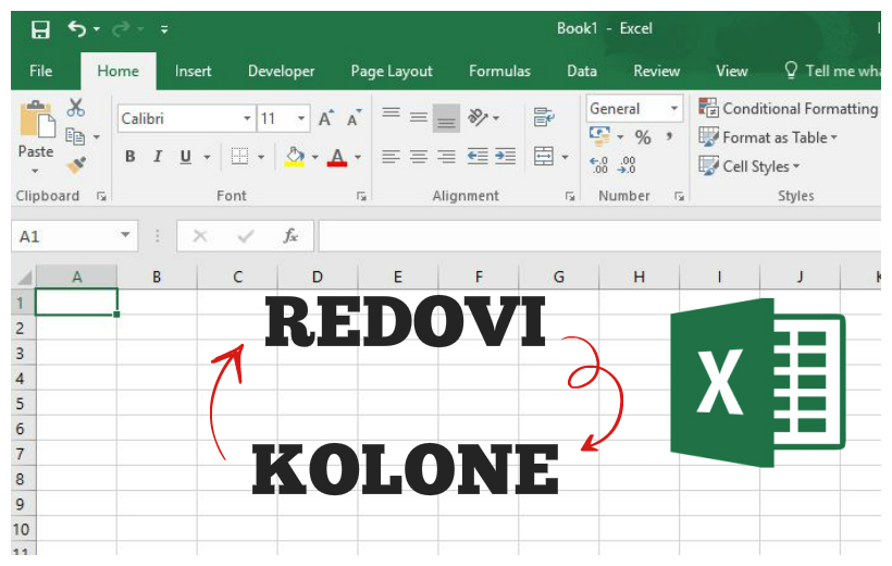 Excel uputstvo